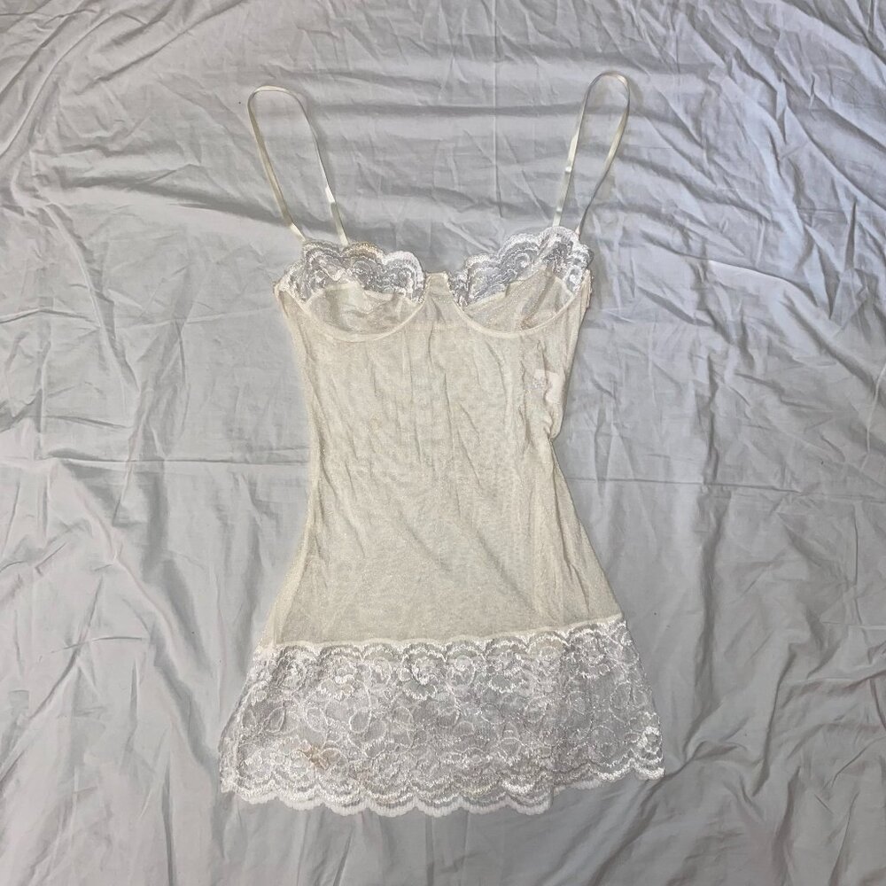 Women's Vintage White 'Nightgown' - Made in America
